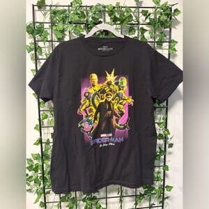 Marvel Black Spider-Man: No Way Home Neon Graphic Tee